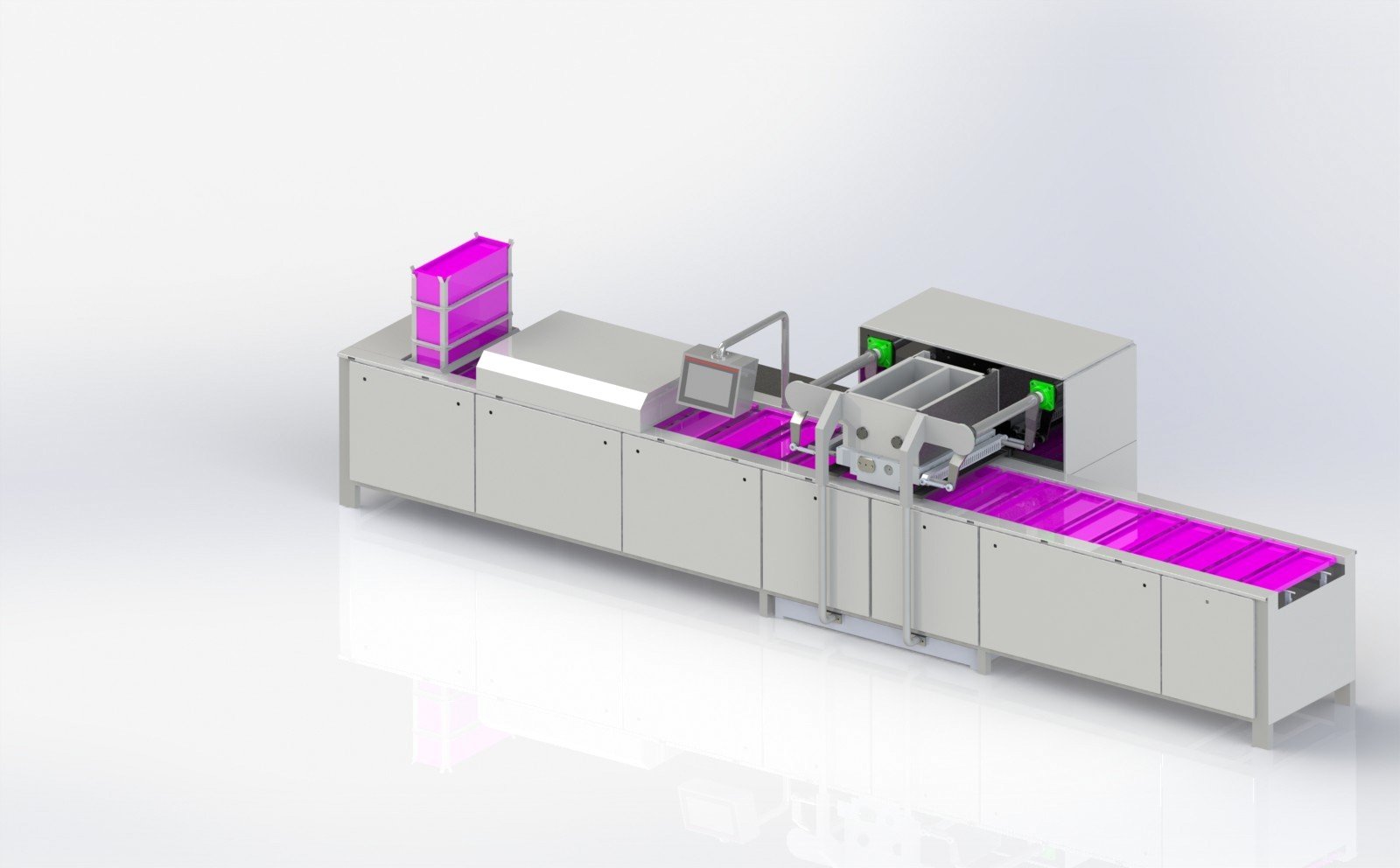 YARI OTOMATİK ÇİKOLATA KALIPLAMA MAKİNASI YS MD 1